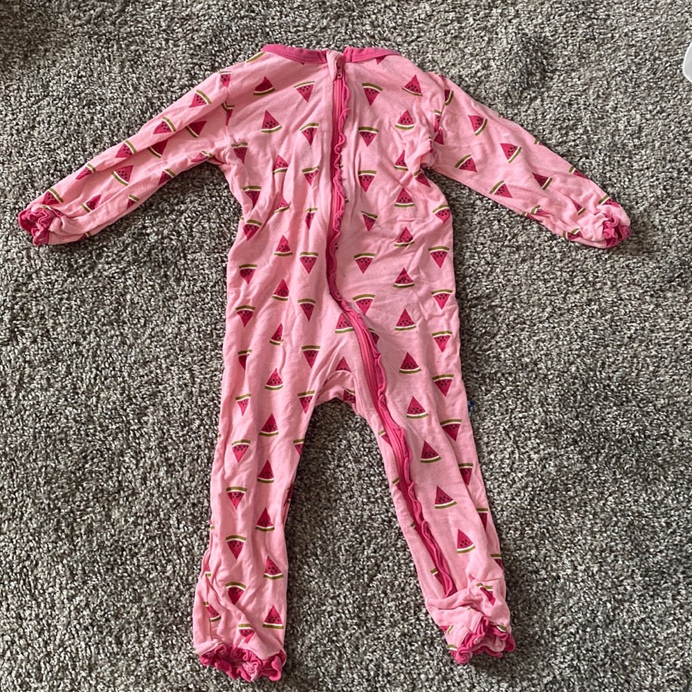 Watermelon Kickee Pants pajamas